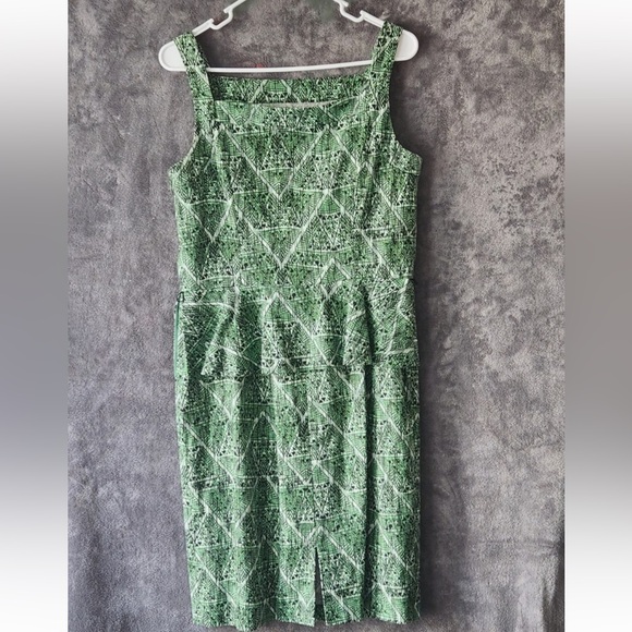 Nine West Green Patterned Skirt Set - Picture 3 of 8
